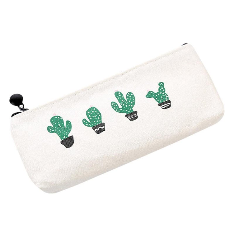 woobles Cartoon Stationery Pencil Case┃ Cute Pouch Pen Case Desk Pencil Holder ┃Cosmetic Makeup Organizer Bag ┃School Supplies Pouch Pencil Case with Zipper Closure (B) - Image 1